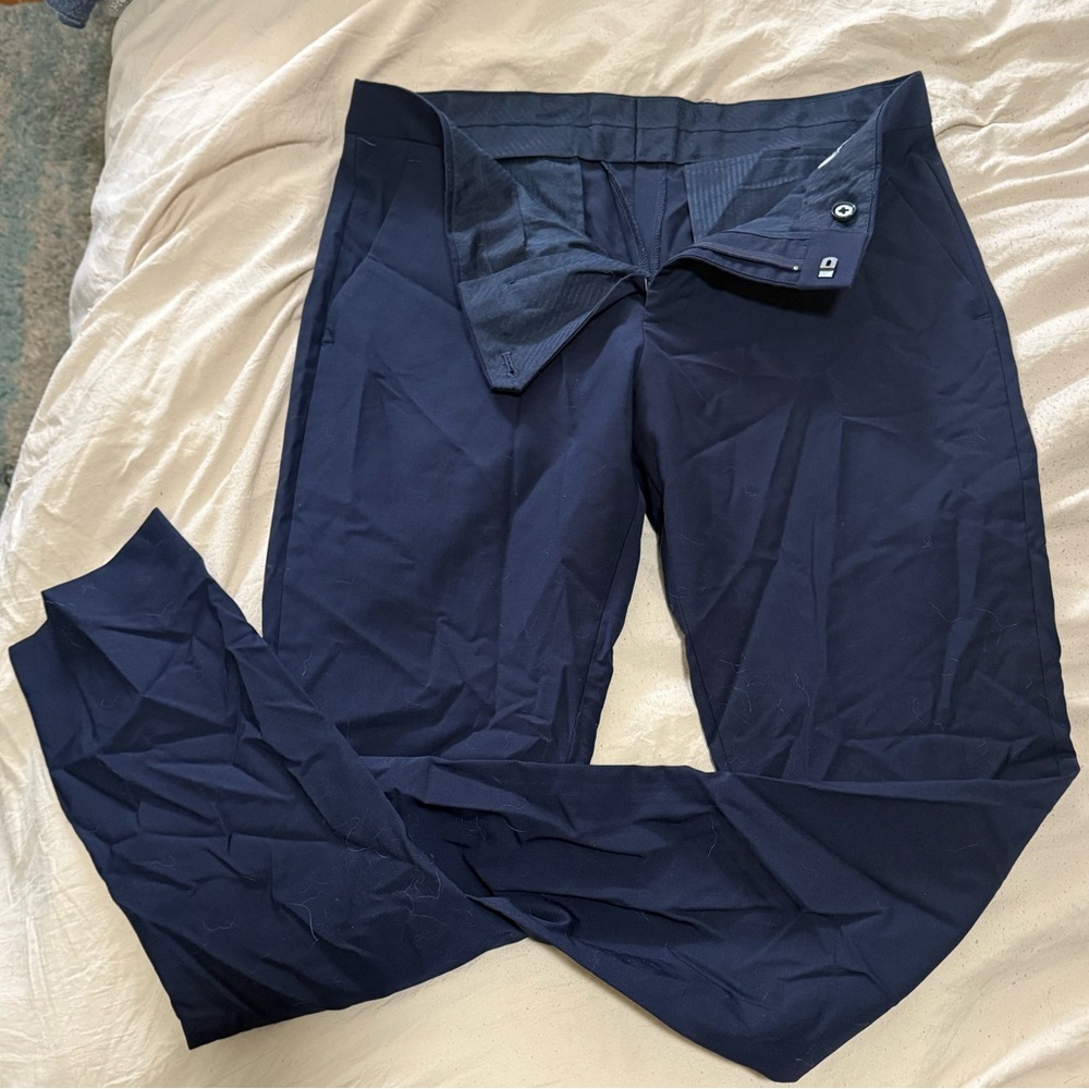 Express Men's Deep Blue Dress Pants